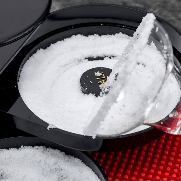 Tier Bar Glass Rimmer Bamboo Wood Sugar Salt Box with Sponge,Bartender Tool1 Set - Picture 8 of 14